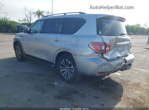 JN8AY2ND7L9108981 2020 NISSAN ARMADA Серебряный Задняя левая четверть
