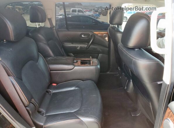 JN8AY2NDXL9109915 2020 NISSAN ARMADA Black Vista interior trasera