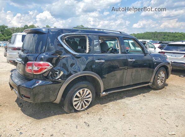 JN8AY2NDXLX017361 2020 NISSAN ARMADA Black Trasero derecho