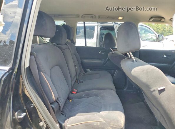 JN8AY2NDXLX017361 2020 NISSAN ARMADA Black Vista interior trasera