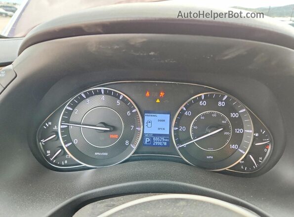 JN8AY2NE0H9703378 2017 NISSAN ARMADA Brown ხელსაწყოთა პანელის ხედი