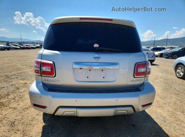 JN8AY2NE2J9732385 2018 NISSAN ARMADA Silver Vista trasera
