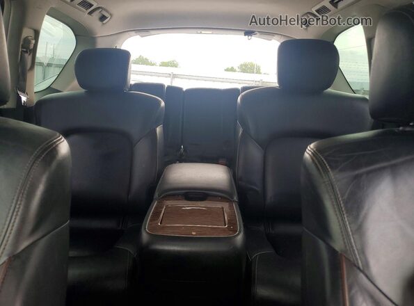 JN8AY2NE2J9733861 2018 NISSAN ARMADA Black Вид задніх сидінь