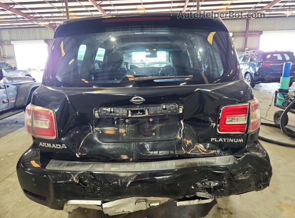 JN8AY2NE3H9707330 2017 NISSAN ARMADA Black Հետևի տեսք