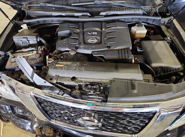 JN8AY2NE3H9707330 2017 NISSAN ARMADA Black Շարժիչի բաժամունքի տեսք