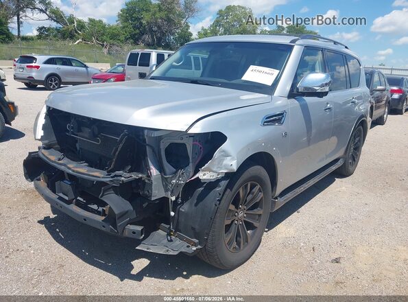JN8AY2NE6H9705541 2017 NISSAN ARMADA Silver Przód lewy