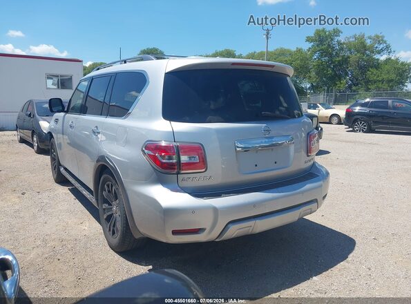JN8AY2NE6H9705541 2017 NISSAN ARMADA Silver Tył lewy