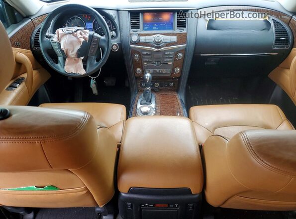 JN8AY2NE7H9707766 2017 NISSAN ARMADA Black Vista del salpicadero