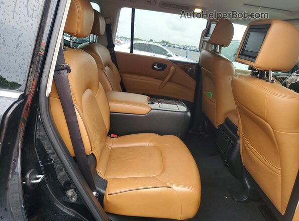 JN8AY2NE7H9707766 2017 NISSAN ARMADA Black Vista interior trasera