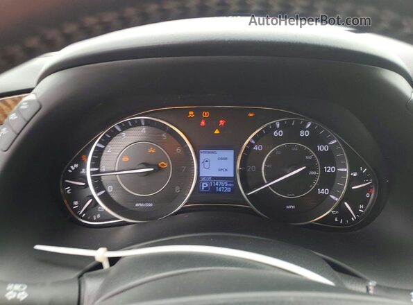 JN8AY2NE7H9707766 2017 NISSAN ARMADA Black Vista del cuadro de instrumentos