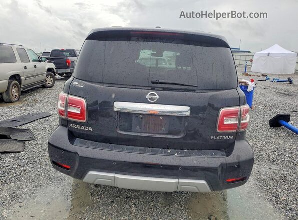 JN8AY2NE7H9707766 2017 NISSAN ARMADA Black Vista trasera