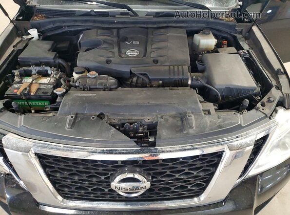 JN8AY2NEXH9706143 2017 NISSAN ARMADA Черный Вид подкапотного пространства