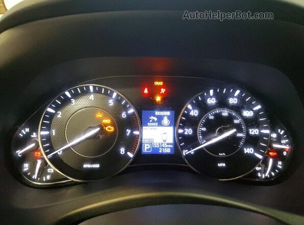 JN8AY2NEXK9757939 2019 NISSAN ARMADA Blue Widok zestawu wskaźników