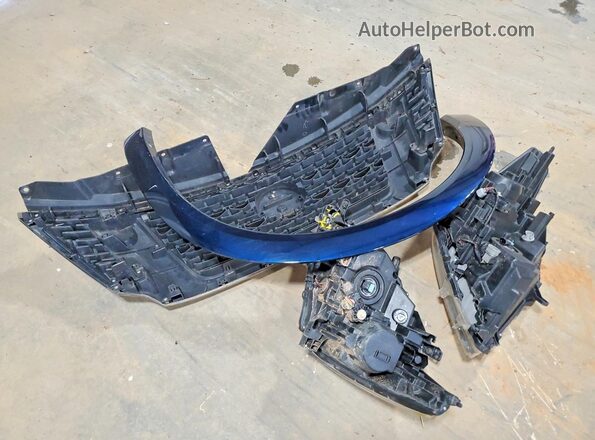 JN8AY2NEXK9757939 2019 NISSAN ARMADA Blue Widok naklejki z numerem VIN