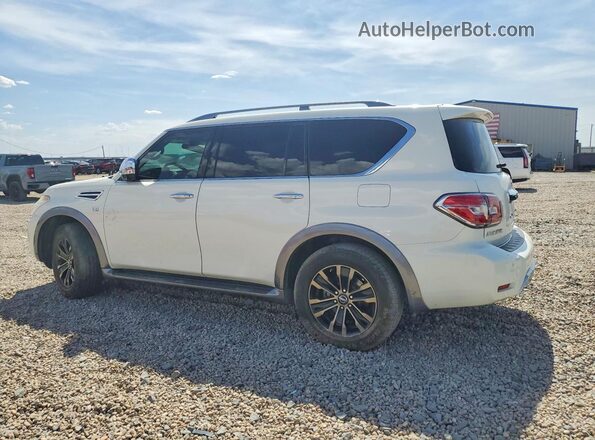 JN8AY2NF3H9300987 2017 NISSAN ARMADA Белый Задняя левая четверть