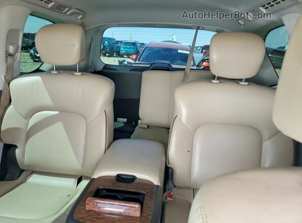 JN8AY2NF3H9300987 2017 NISSAN ARMADA Белый Вид задних сидений