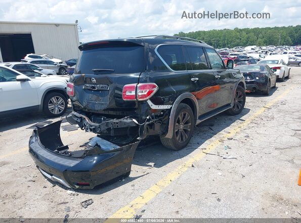 JN8AY2NF3H9304358 2017 NISSAN ARMADA Black Tył prawy