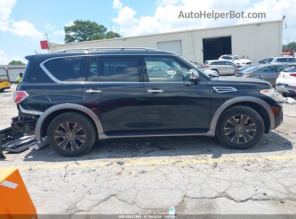 JN8AY2NF3H9304358 2017 NISSAN ARMADA Black Widok wnętrza 360 stopni