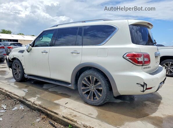 JN8AY2NF4H9301369 2017 NISSAN ARMADA White Задня ліва чверть