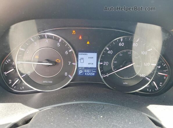 JN8AY2NF4H9301369 2017 NISSAN ARMADA White Вид щитка приладів