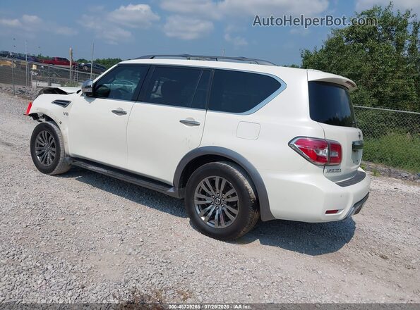 JN8AY2NF4J9331901 2018 NISSAN ARMADA White უკანა მარცხენა