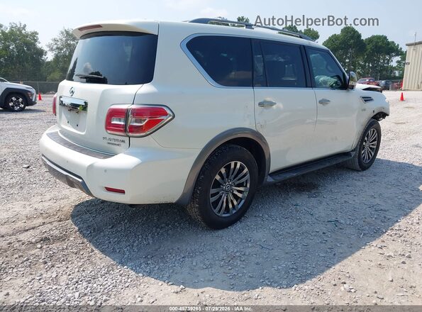 JN8AY2NF4J9331901 2018 NISSAN ARMADA White უკანა მარჯვენა