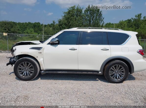 JN8AY2NF4J9331901 2018 NISSAN ARMADA White სალონის 360-გრადუსიანი ხედი