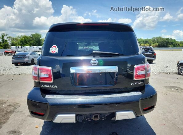 JN8AY2NF6H9303611 2017 NISSAN ARMADA Black Հետևի տեսք