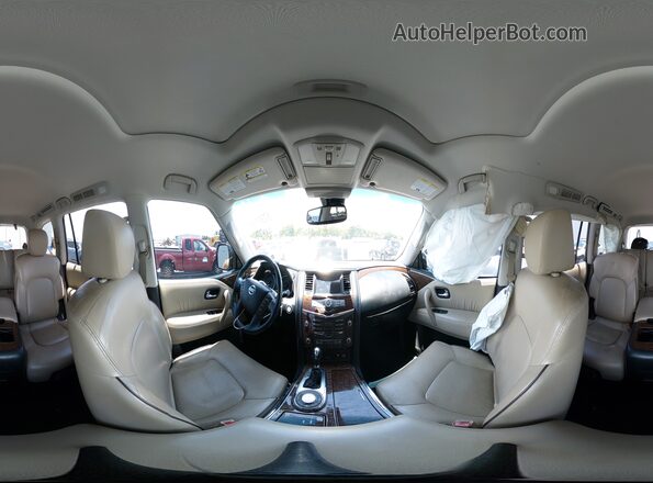 JN8AY2NF6H9303611 2017 NISSAN ARMADA Black Սալոնի 360 աստիճան տեսք