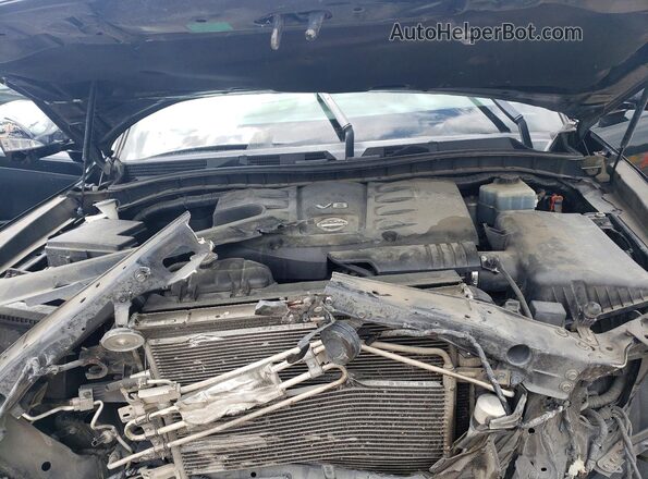 JN8AY2NF6K9352444 2019 NISSAN ARMADA Black Вид підкапотного простору