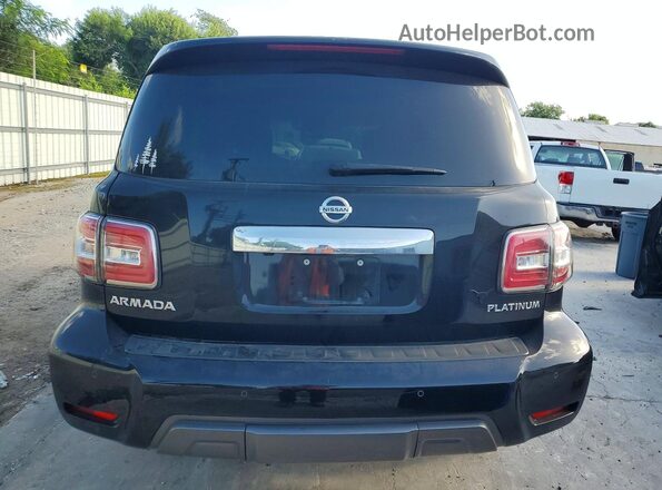 JN8AY2NF6K9352606 2019 NISSAN ARMADA Черный Вид сзади