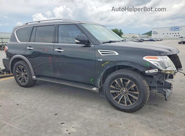 JN8AY2NF9H9301030 2017 NISSAN ARMADA Black წინა მარჯვენა