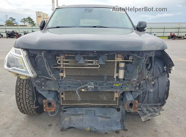JN8AY2NF9H9301030 2017 NISSAN ARMADA Black წინა ხედი