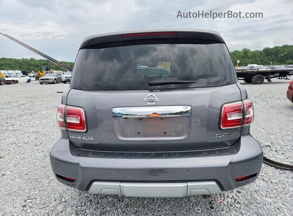 JN8AY2NFXH9301635 2017 NISSAN ARMADA Gray უკანა ხედი