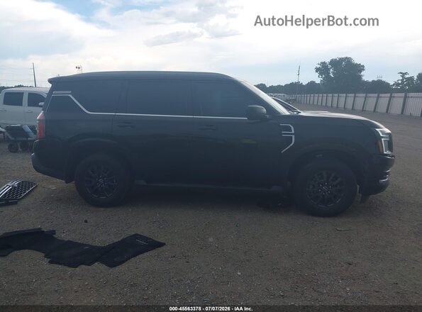 JN8AY3AD0S9301581 2025 NISSAN ARMADA Black Widok deski rozdzielczej