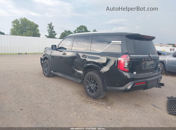 JN8AY3AD0S9301581 2025 NISSAN ARMADA Black Tył lewy