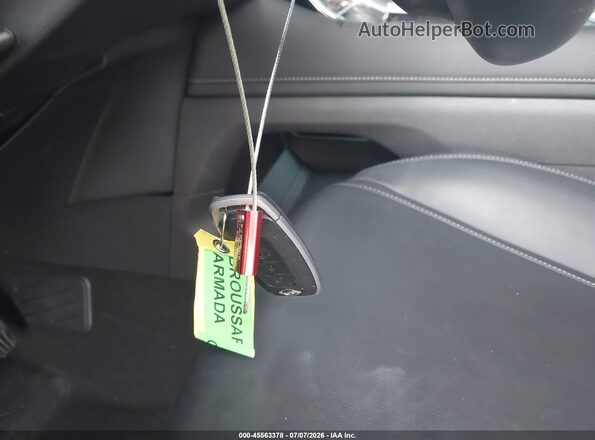 JN8AY3AD0S9301581 2025 NISSAN ARMADA Black Widok naklejki z numerem VIN
