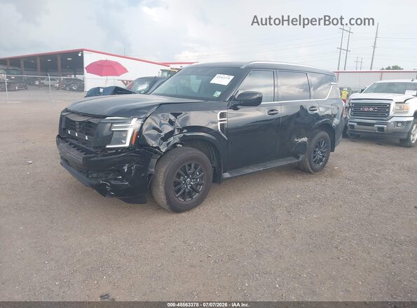 JN8AY3AD0S9301581 2025 NISSAN ARMADA Black Przód lewy