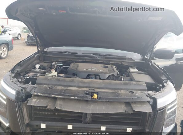 JN8AY3AD0S9301581 2025 NISSAN ARMADA Black Widok tylnych siedzeń