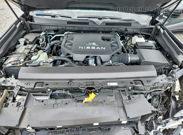 JN8AY3AD3T9320207 2026 NISSAN ARMADA Black Շարժիչի բաժամունքի տեսք