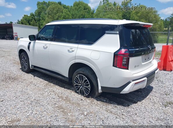JN8AY3BA8S9000528 2025 NISSAN ARMADA White Հետևի ձախ