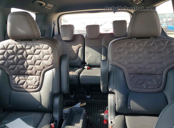 JN8AY3EB5S9100767 2025 NISSAN ARMADA White Rear seats view