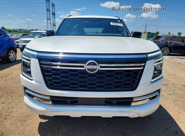 JN8AY3EB9S9101839 2025 NISSAN ARMADA White Widok z przodu