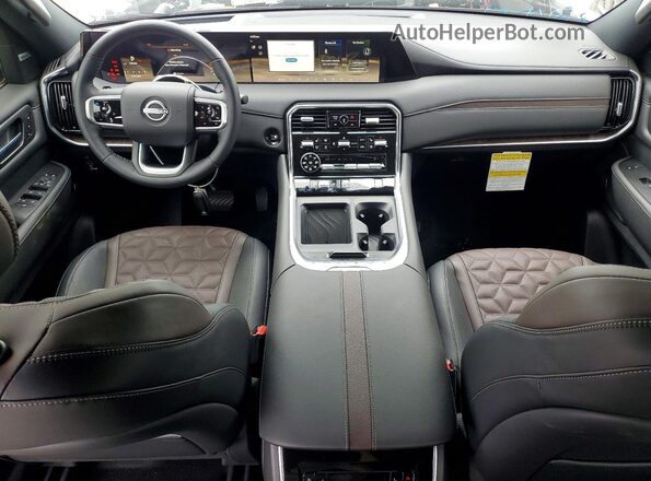 JN8AY3EBXT9122216 2026 NISSAN ARMADA White Dashboard view