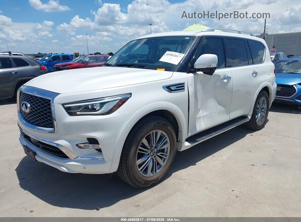 JN8AZ2AE2N9293777 2022 INFINITI QX80 White Front left