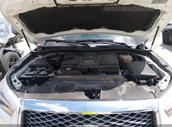 JN8AZ2AE2N9293777 2022 INFINITI QX80 White Rear view