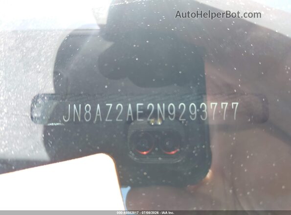 JN8AZ2AE2N9293777 2022 INFINITI QX80 White Engine compartment view