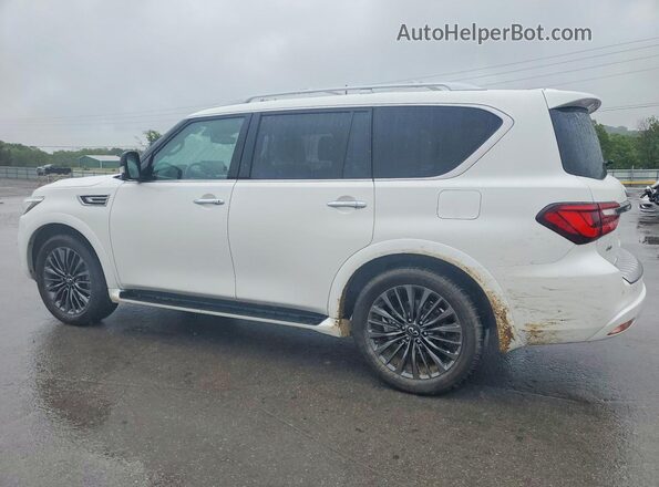 JN8AZ2AE2R9328114 2024 INFINITI QX80 White უკანა მარცხენა