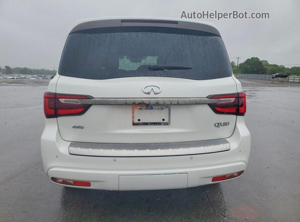 JN8AZ2AE2R9328114 2024 INFINITI QX80 White უკანა ხედი