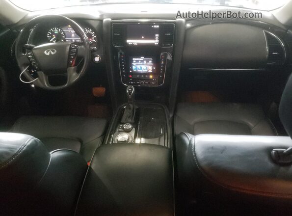 JN8AZ2AE4M9268247 2021 INFINITI QX80 White Vista del salpicadero